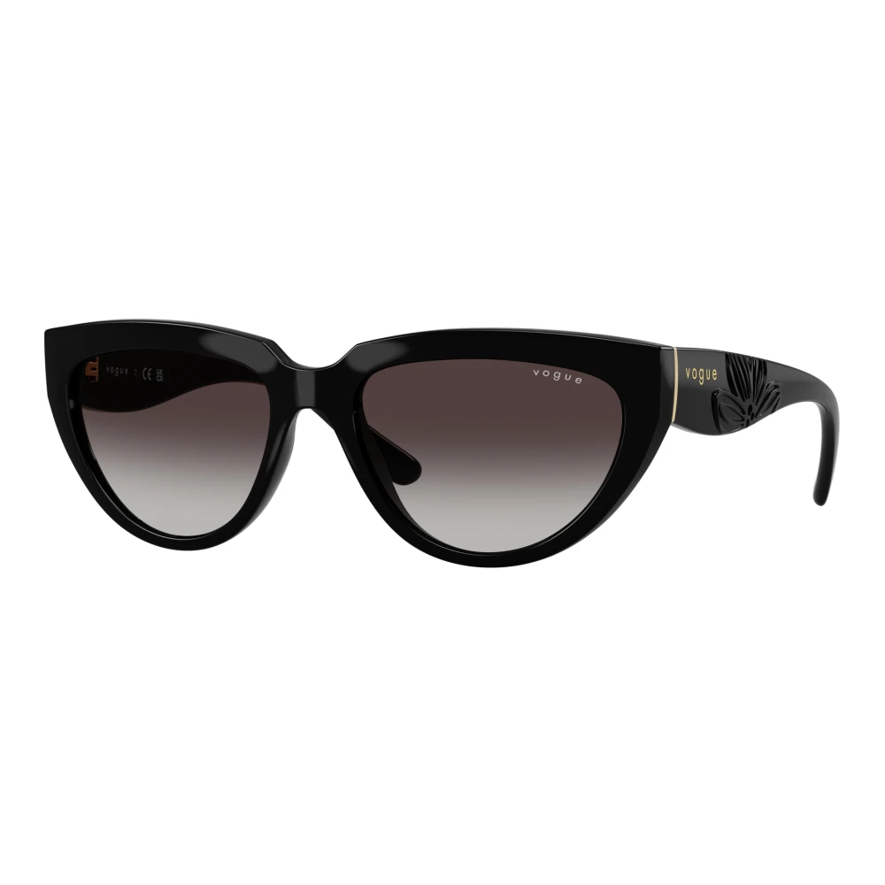 Vogue Women's Black Sunglasses, 54 Mm, Stylish Sunglasses In Gradient