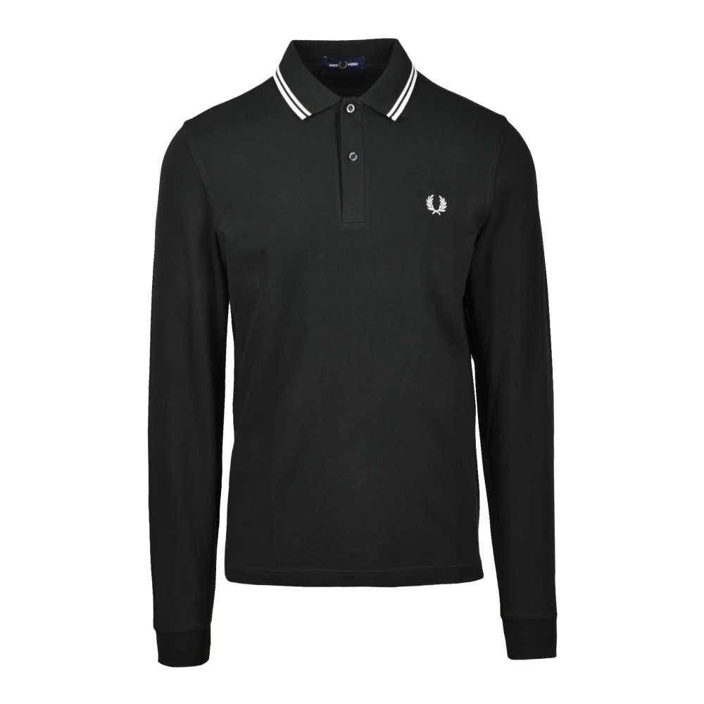 Fred Perry Polo Black Heren