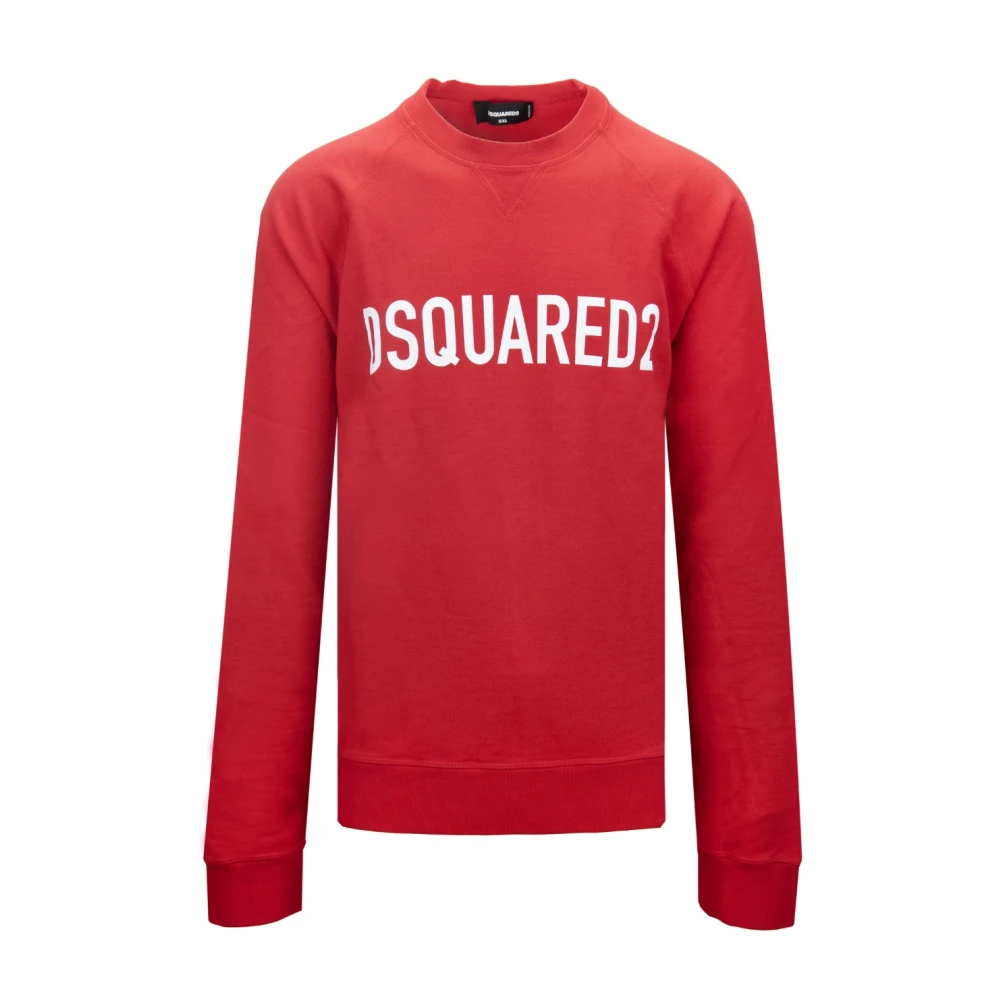 Dsquared2 Heren Pullover Sweatshirt Red Heren