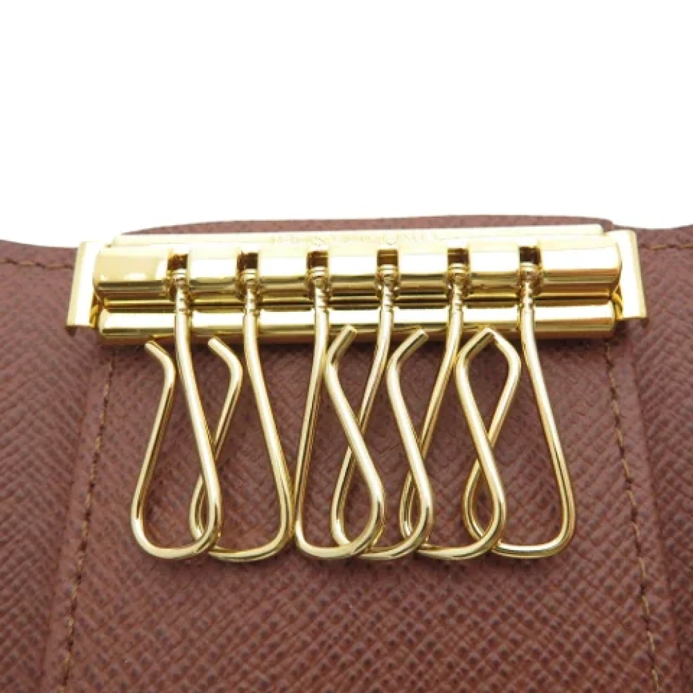 Louis Vuitton Vintage Pre-owned Canvas key-holders Brown Dames