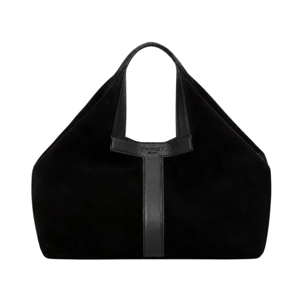 Twinset Donna Nero Borse, Taglia Unica, New,