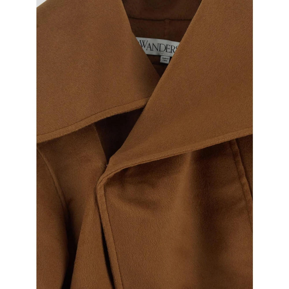 JW Anderson Stijlvolle Vrouw Jas Kleding Brown Dames
