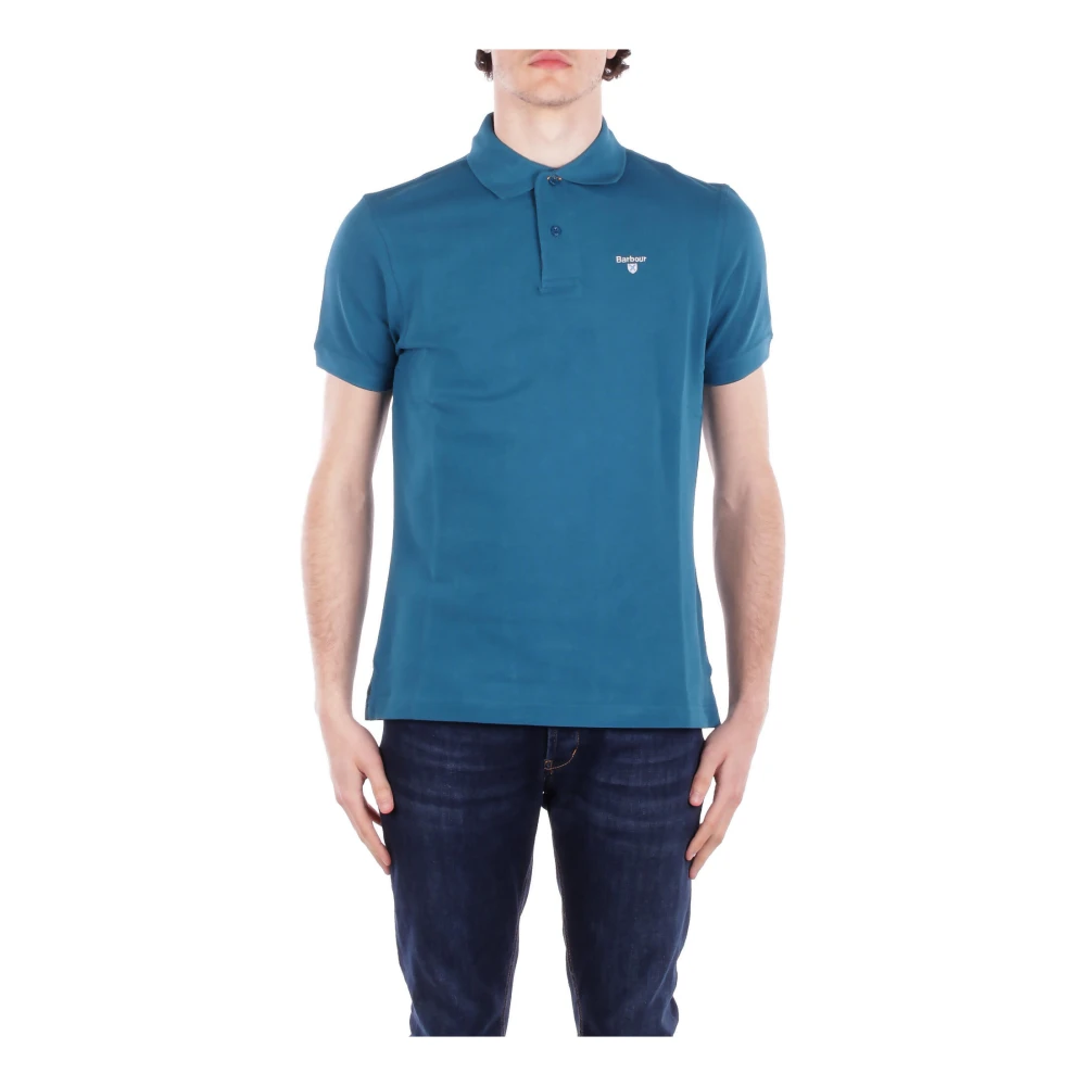 Barbour Men's Blue Polo Shirts, 2XL, Polo T-Shirts And Polos