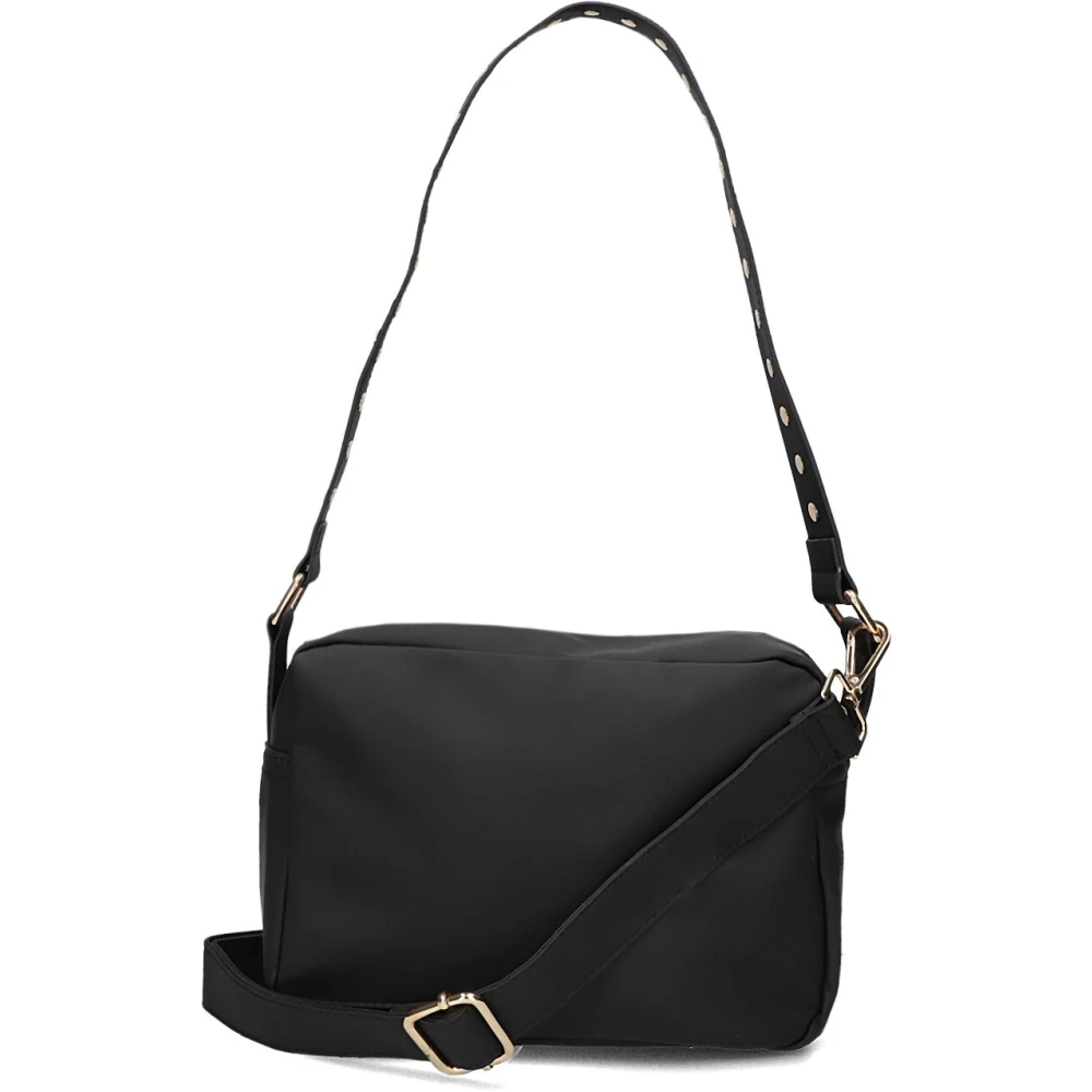 Núnoo Ellie Bamboo Schoudertas Black Dames