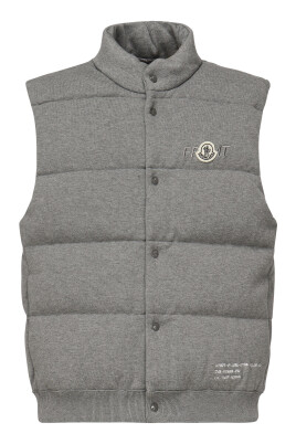 grey-knit-coat-with-logo-details