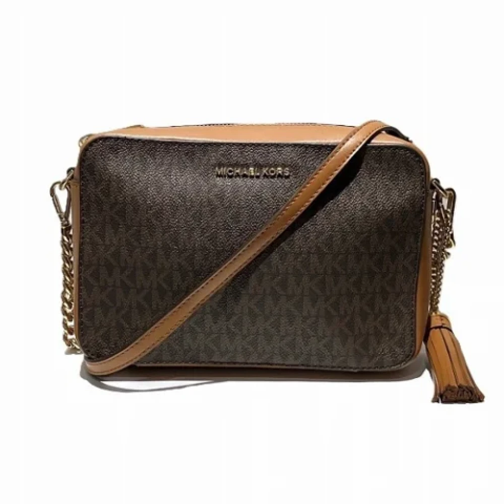 Michael Kors Pre-owned Leather shoulder-bags Brown Dames