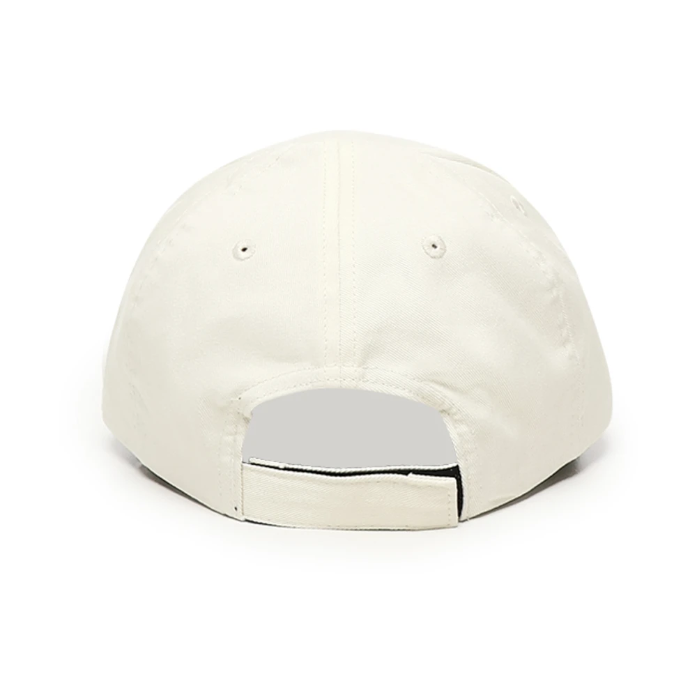 Autry Katoen Logo Geborduurd Roomkleurige Hoed White Heren