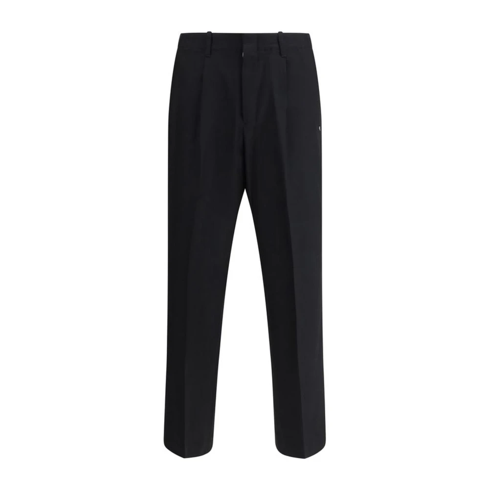 Our Legacy Chino Broek met Hoge Taille en Zakken Black Heren