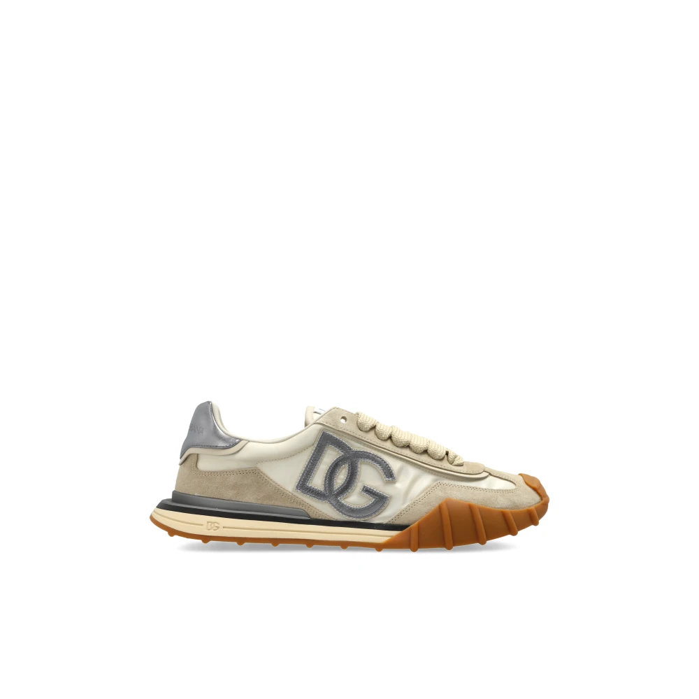 Dolce & Gabbana Men's Beige Athletic Trainers - Sneakers - 9 Uk - Shoes