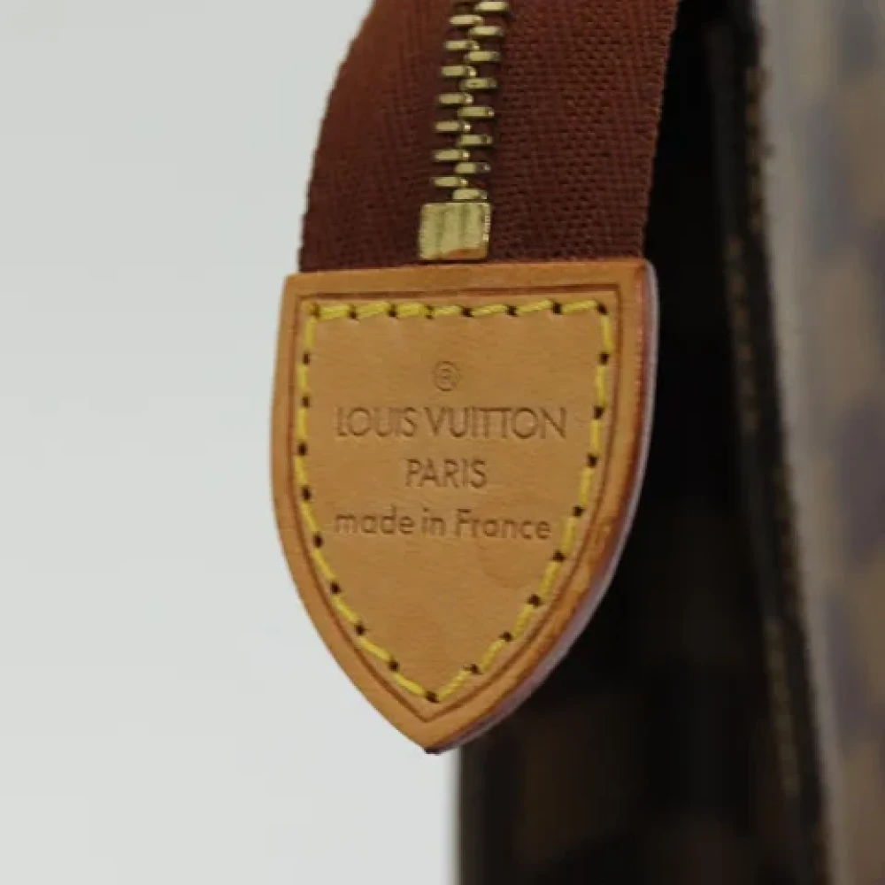 Louis Vuitton Vintage Pre-owned Canvas pouches Brown Dames