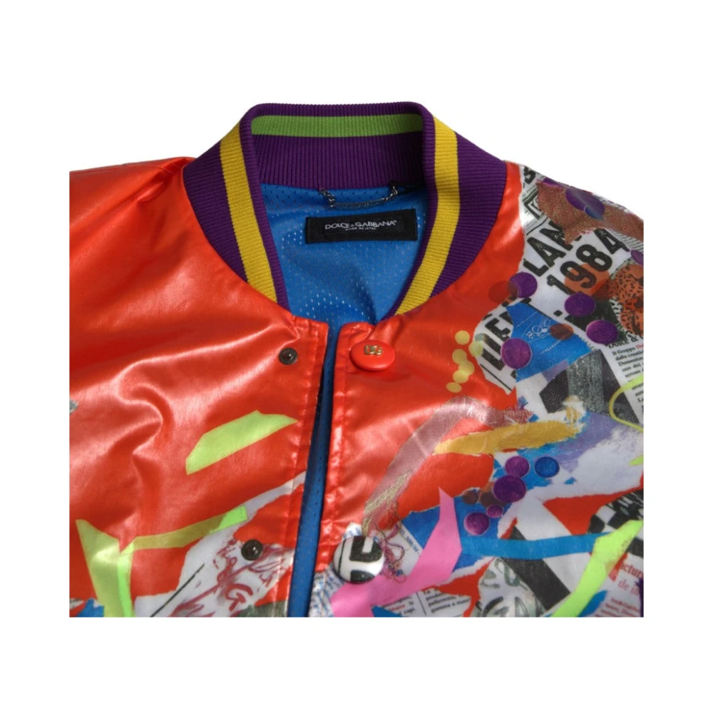 Dolce & Gabbana Bomber Jackets Multicolor Heren