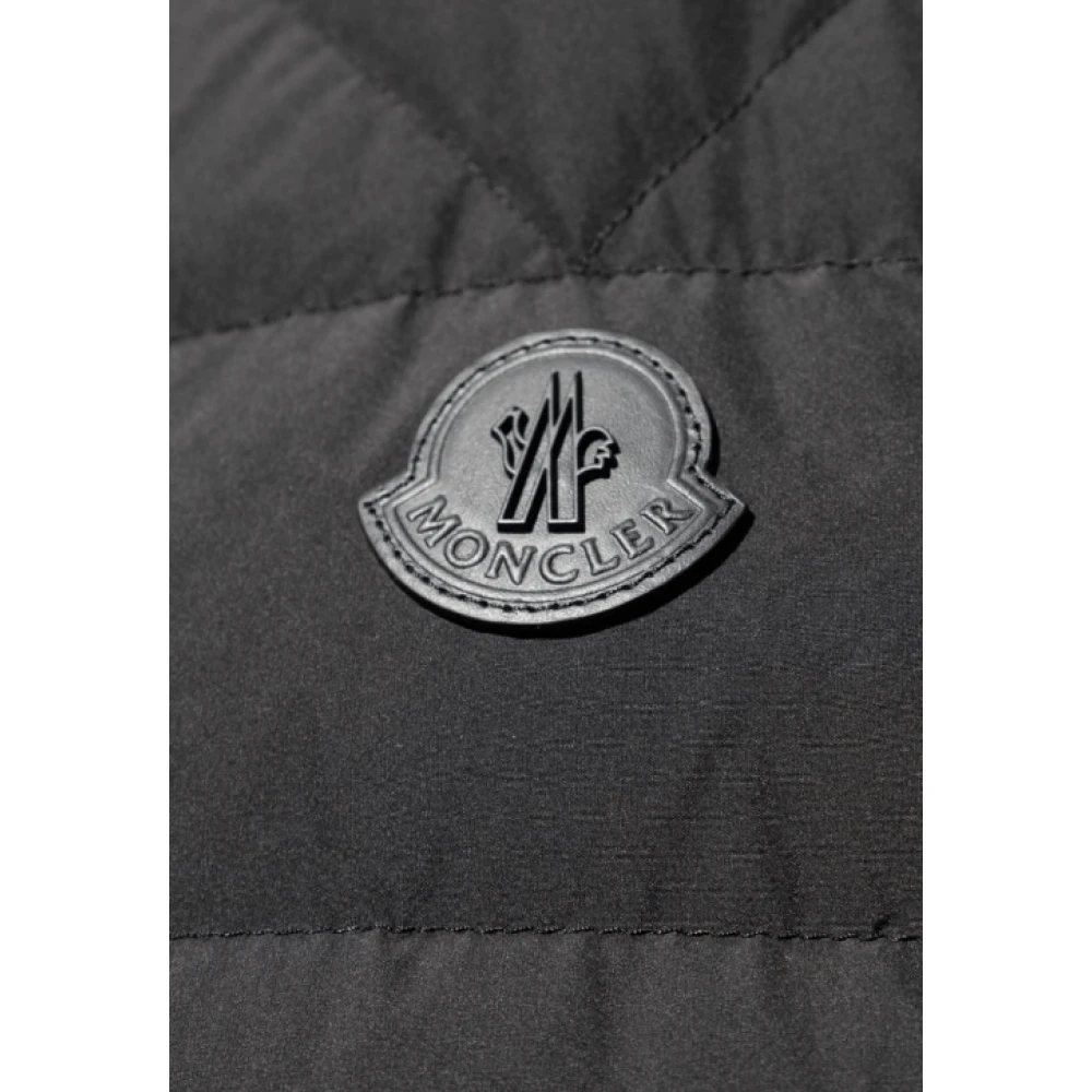 Moncler Gewatteerde Logojas Black Heren