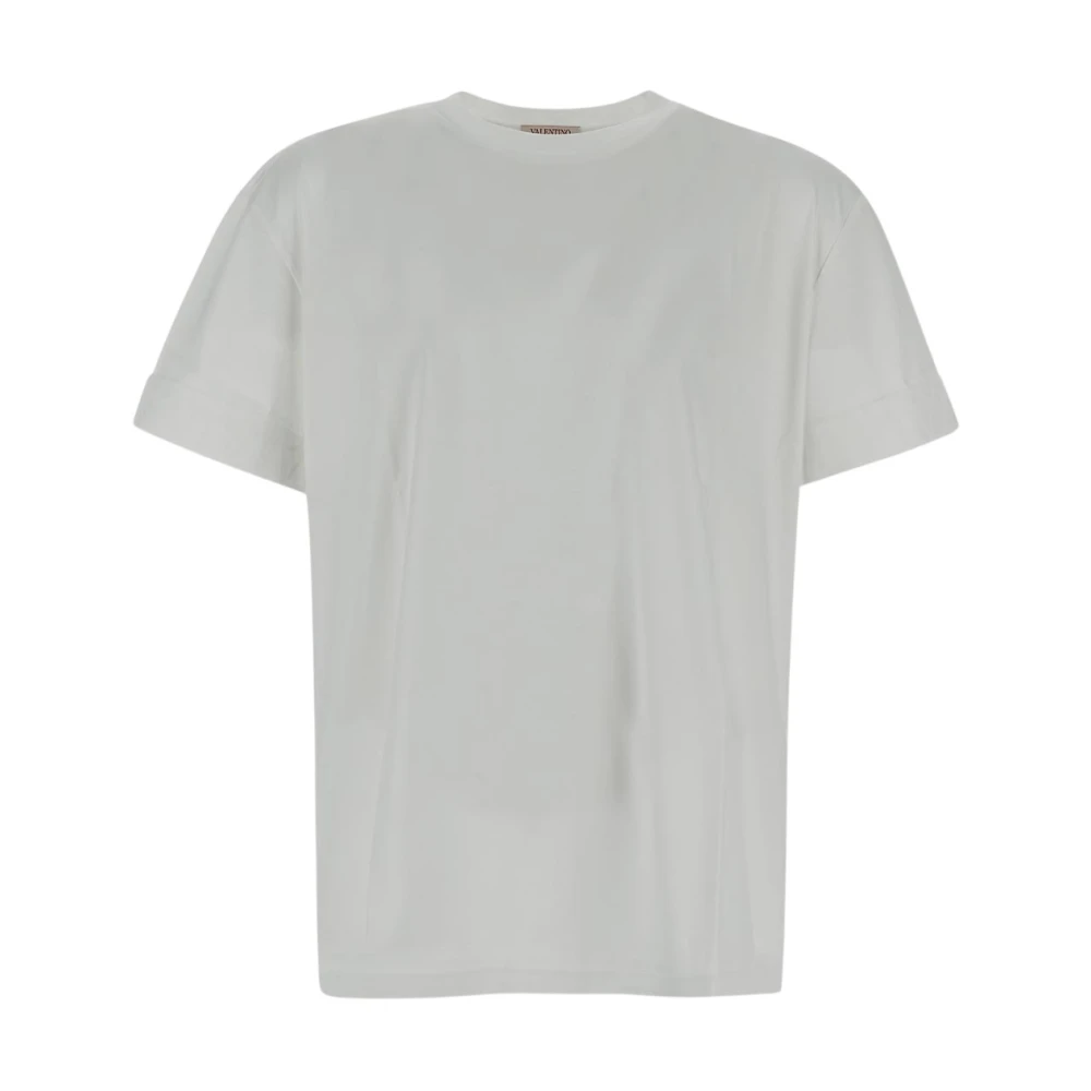 Valentino Casual Crewneck T-Shirt White Heren