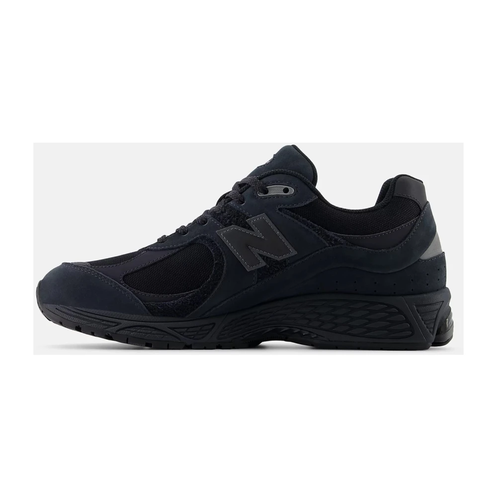 New Balance Zwarte Suède en Mesh Sneakers Black Heren