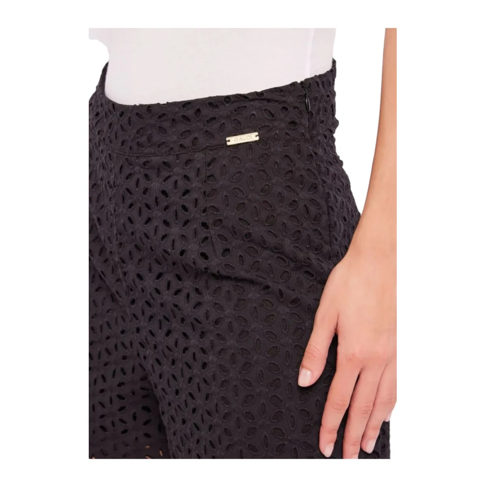 Gaudi Heren Shorts Casual Stijl Black Dames