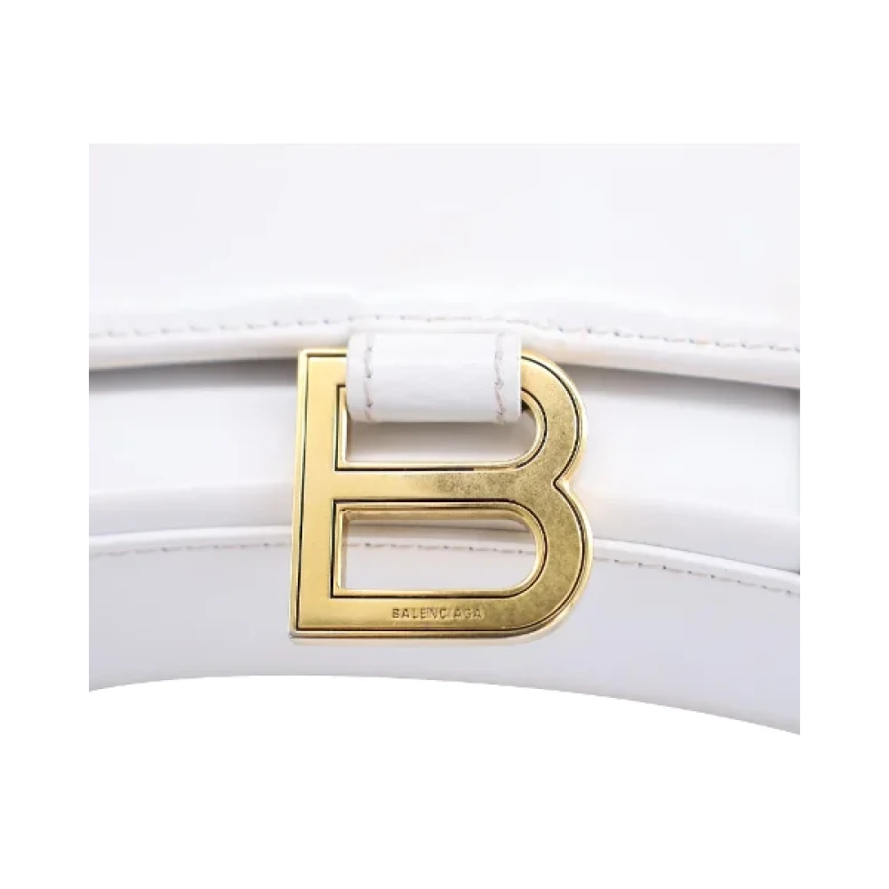 Balenciaga Vintage Pre-owned Leather crossbody-bags White Dames