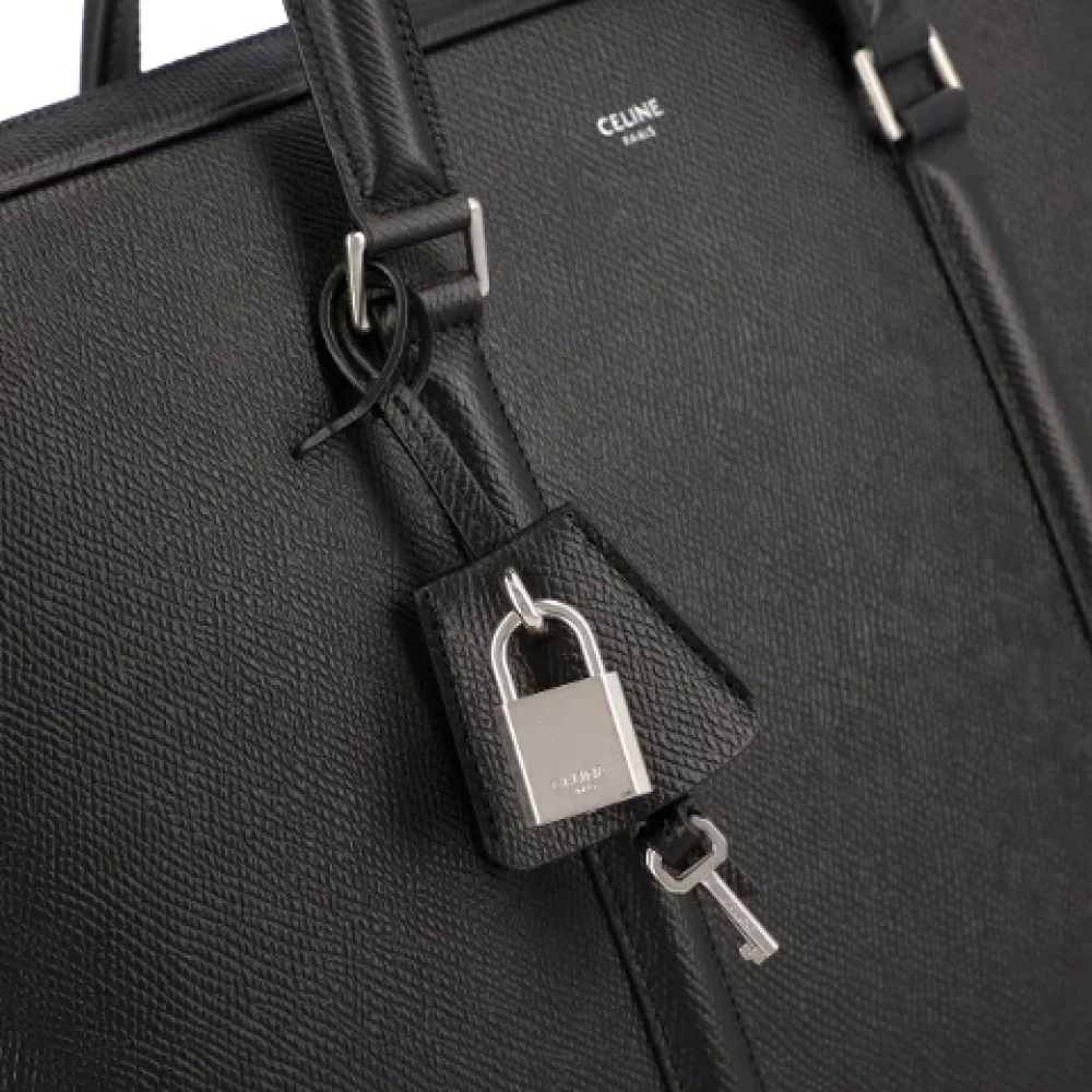 Celine Leather -bags Black Heren