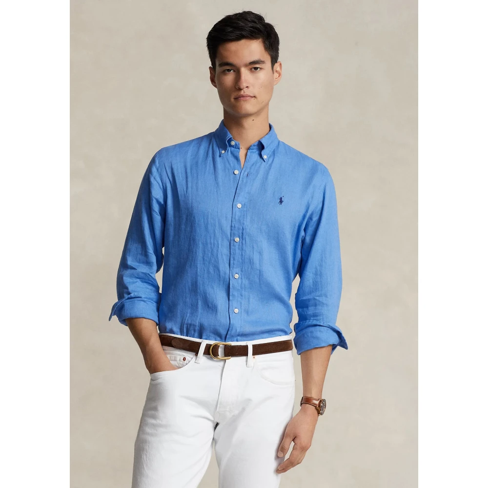 Ralph Lauren Formal Shirt Blue Heren