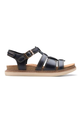 'Arwell Sun' Svart Dam Sandal