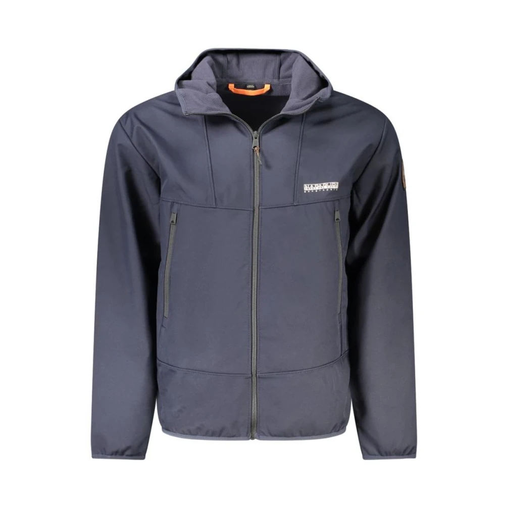 Napapijri Men's Blue Light Jackets, 2XL, Polyester Jacket & Coat