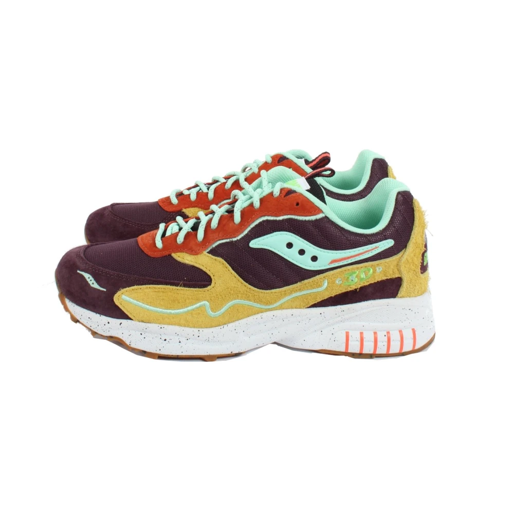 Saucony 3D Grid Hurricane Sneakers Brown, Herr