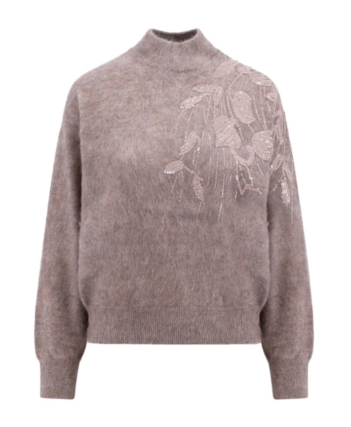 pull-a-col-roule-avec-broderie-ramage