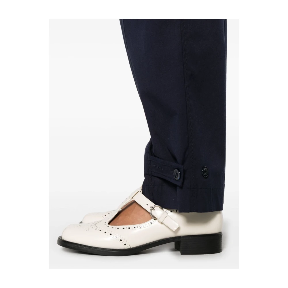 Semicouture Blauwe Elegante Broek Dameskleding Blue Dames