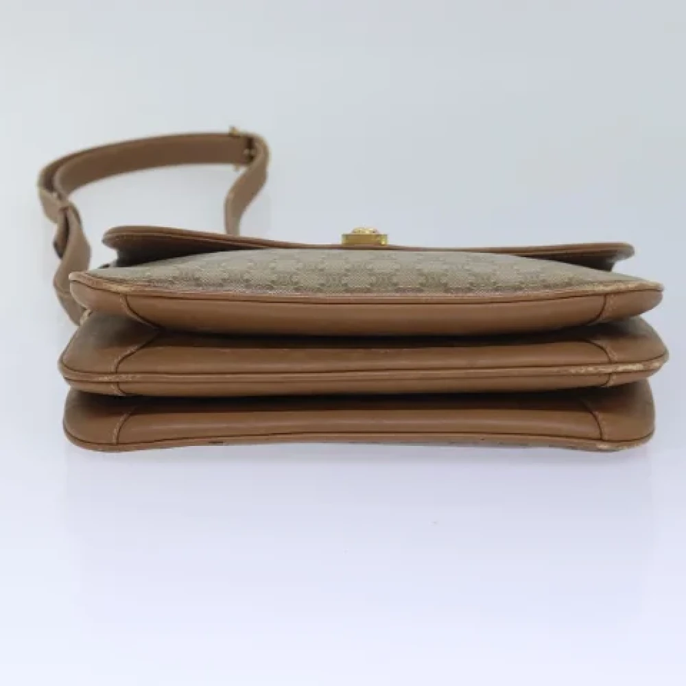 Celine Vintage Pre-owned Canvas celine-bags Beige Dames