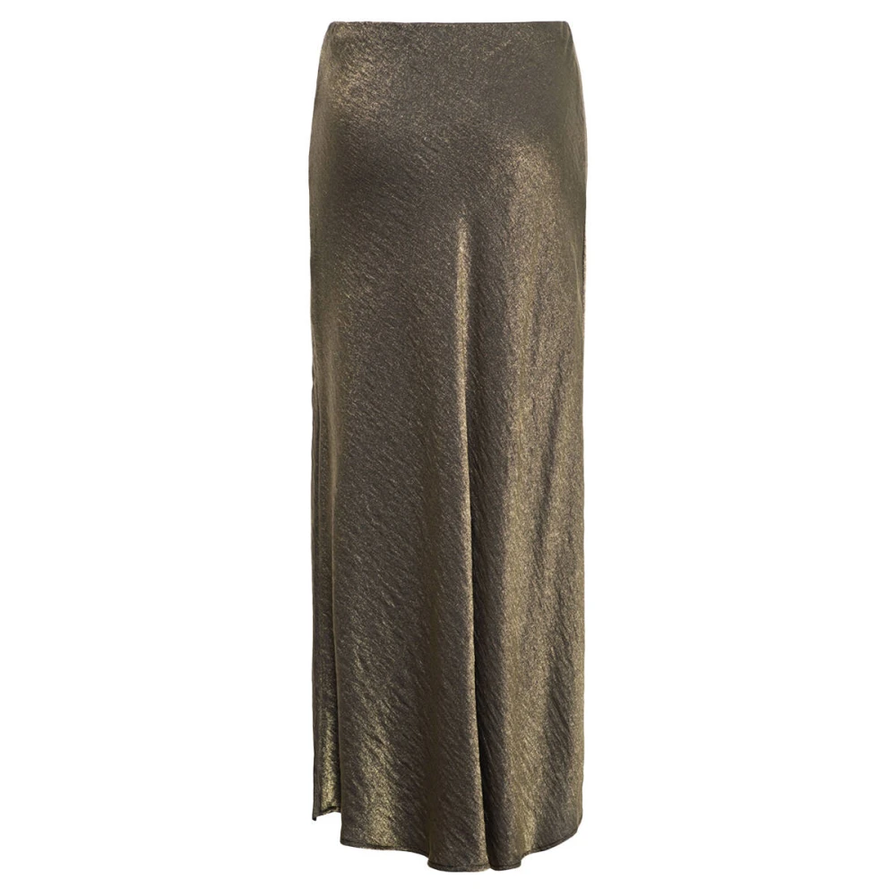 &Co Woman Rok midi met bloemenprint Yellow Dames
