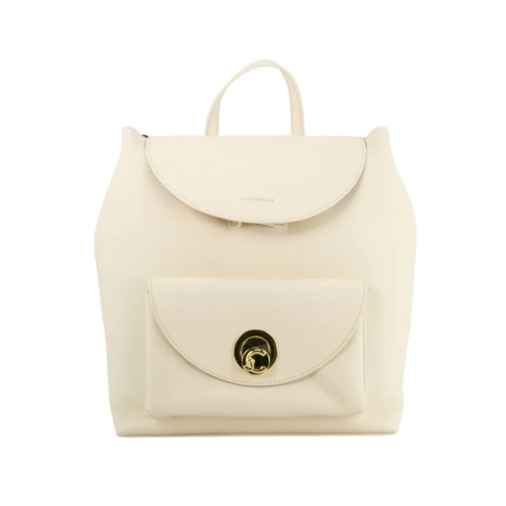 Coccinelle Women's White Backpacks, One Size, Nikla Backpack