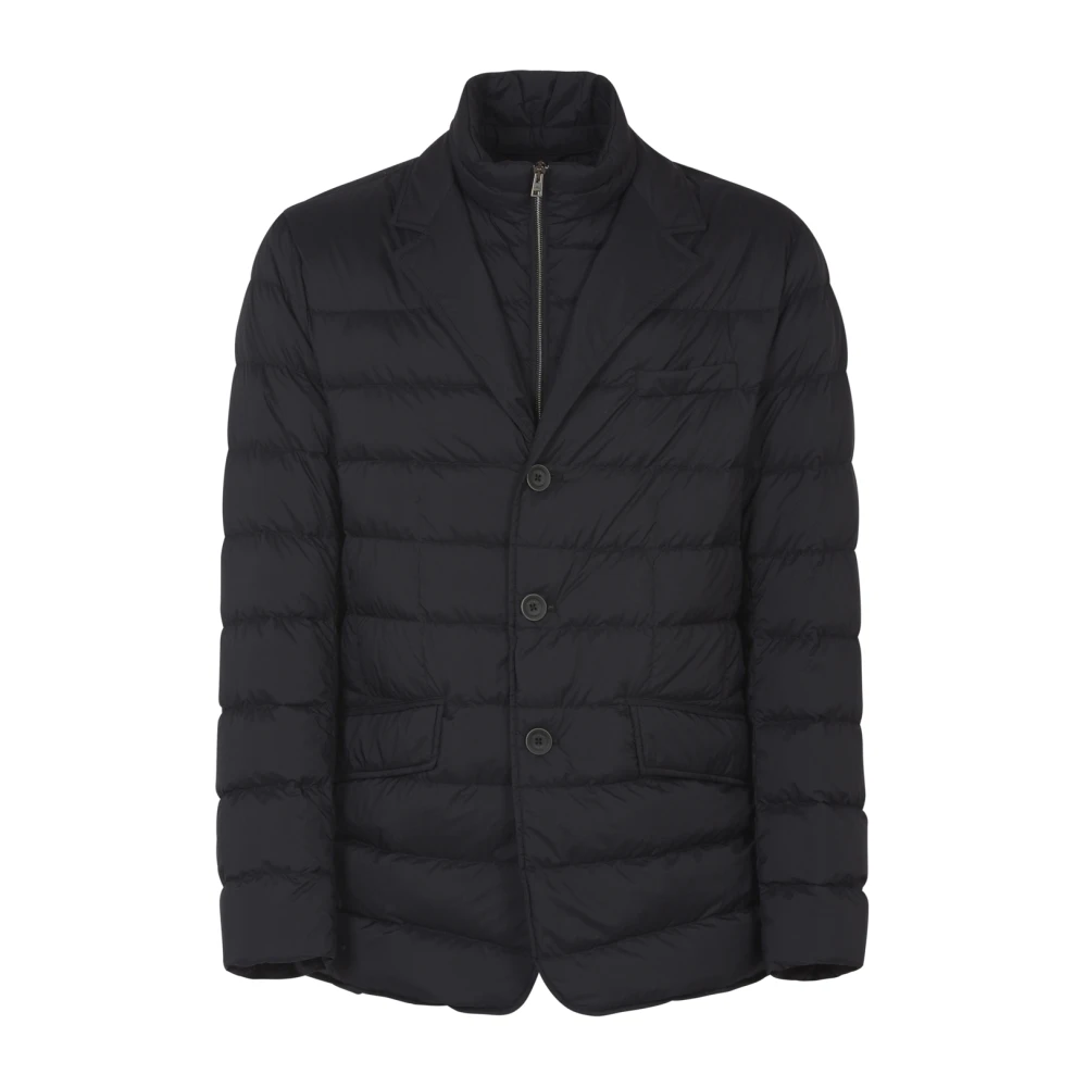Herno Zwarte Piumino Heren Jas Black Heren