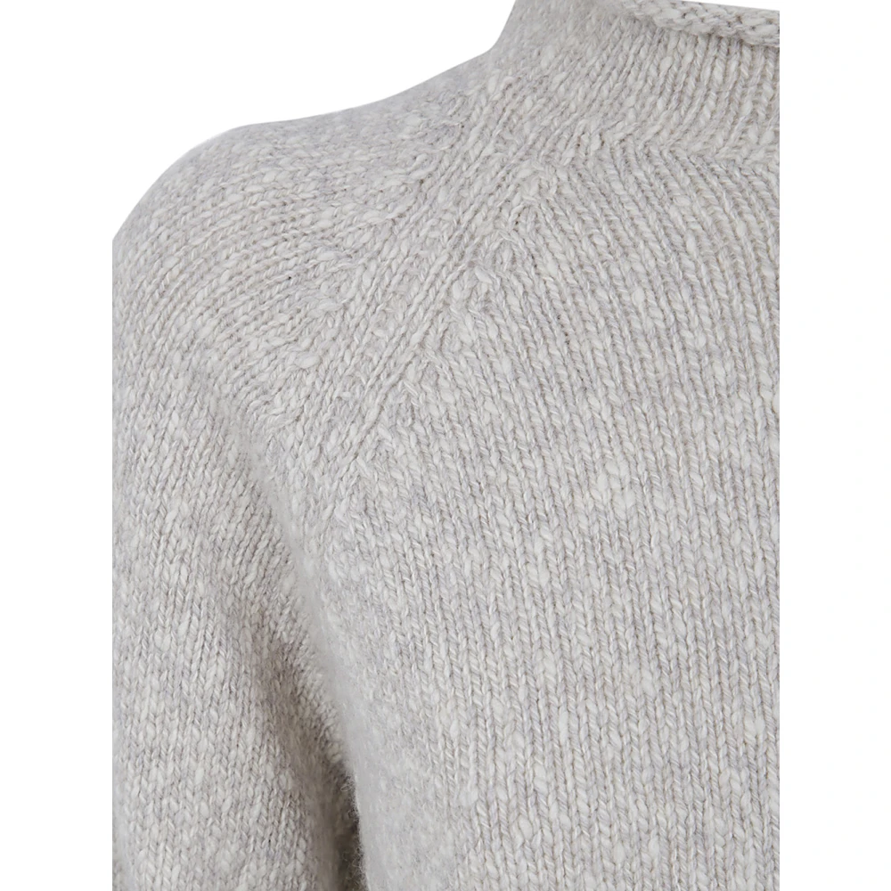 Drumohr Stijlvolle Turtleneck Sweater voor Vrouwen Gray Heren