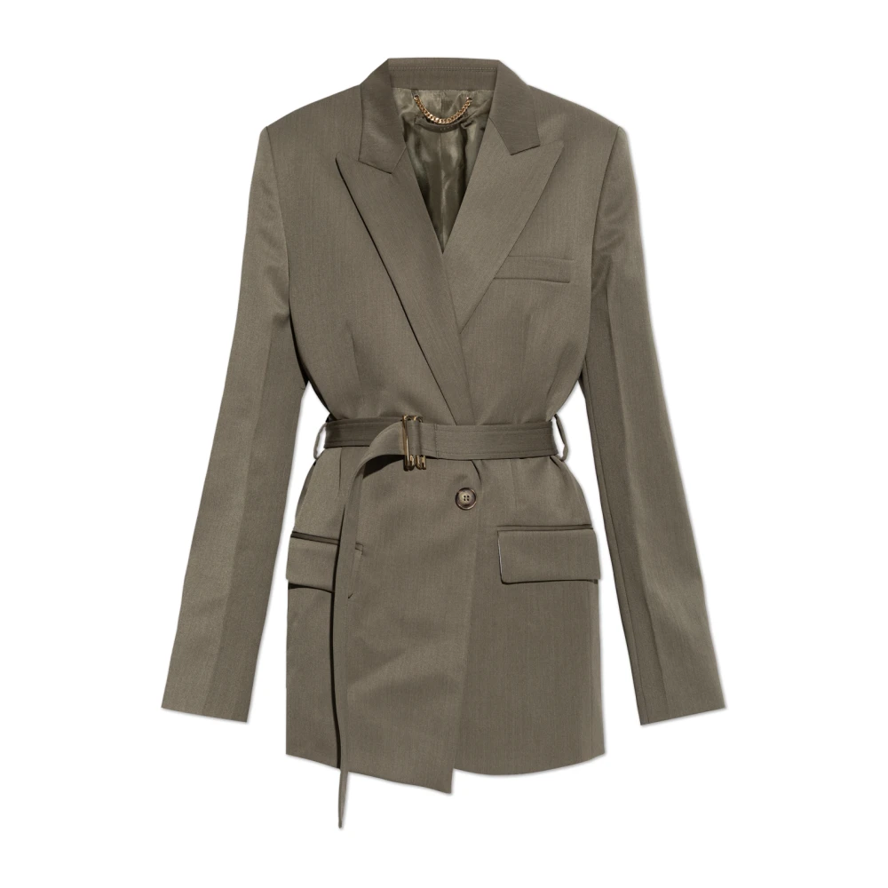 Victoria Beckham , Damen, Jacken, Grün, 2XS
