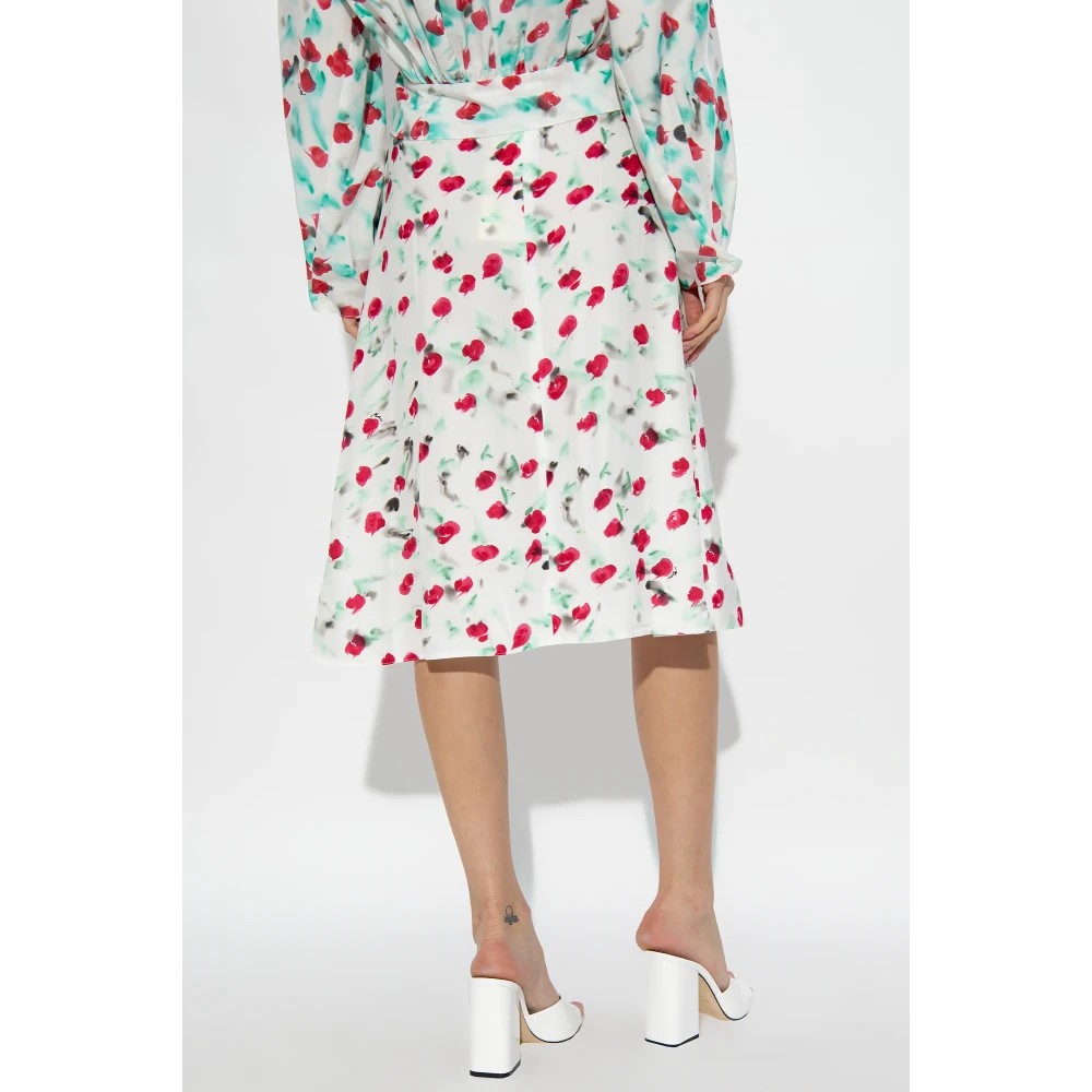 Marni Rok met bloemenmotief White Dames