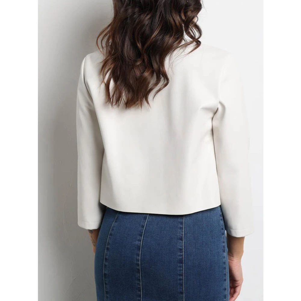 Liu Jo Light Jackets White Dames