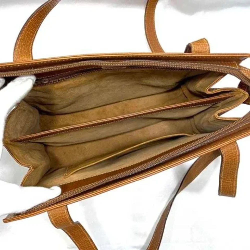 Loewe Pre-owned Leather shoulder-bags Brown Dames