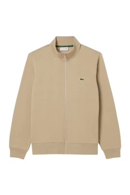 Zip-Up Fleece-tröja med hög krage