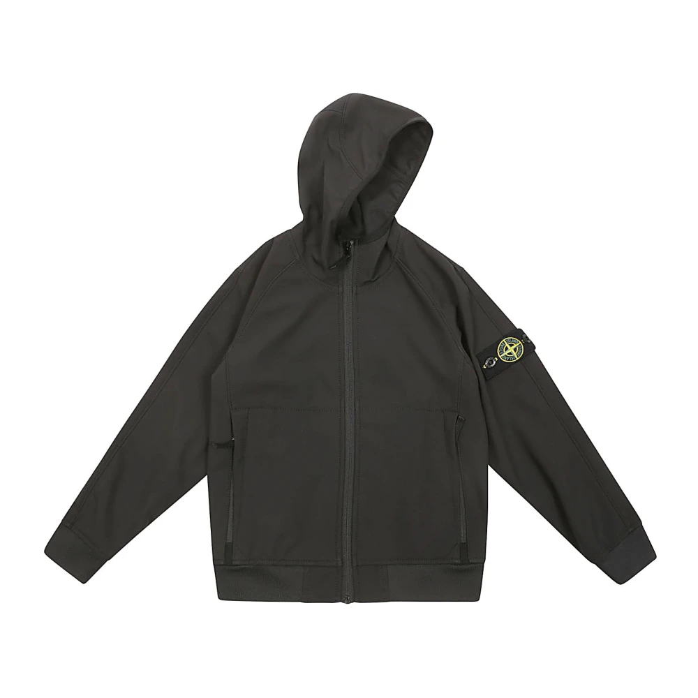 Stone Island Softshelljacka för Barn Black, Pojke