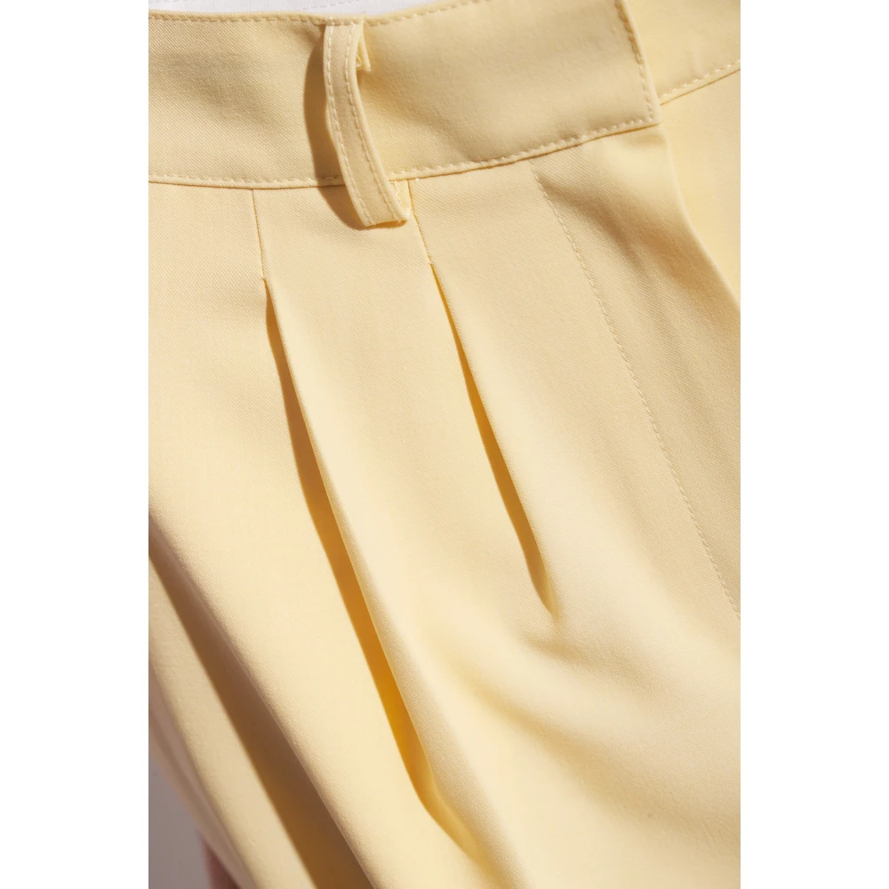 Birgitte Herskind Rupert plooi-front broek Yellow Dames