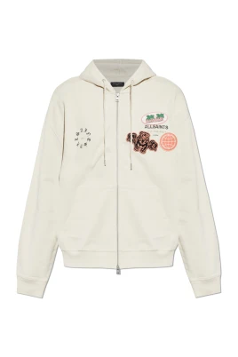 Patcher Zip Through Sweatshirt