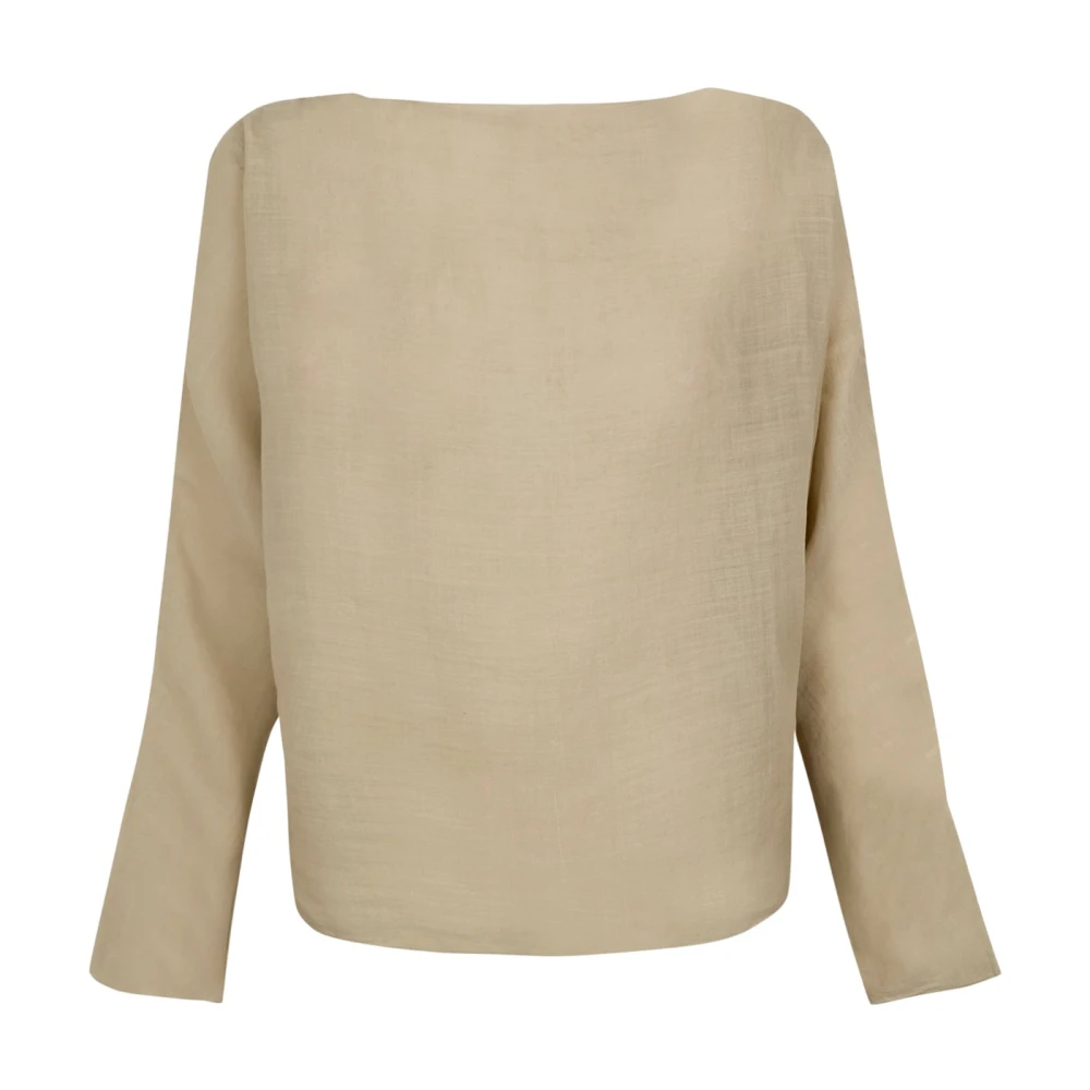 Cortana Beige Blouses, Female, Xs, Tops