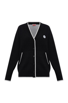 cardigan-avec-logo