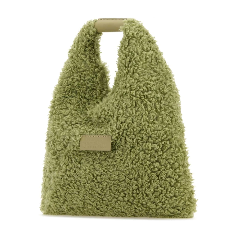 MM6 Maison Margiela Teddy Japanse Handtas Green Dames
