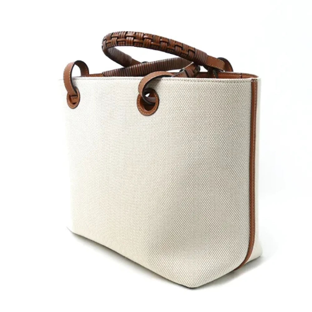 Loewe Pre-owned Leather totes Beige Dames