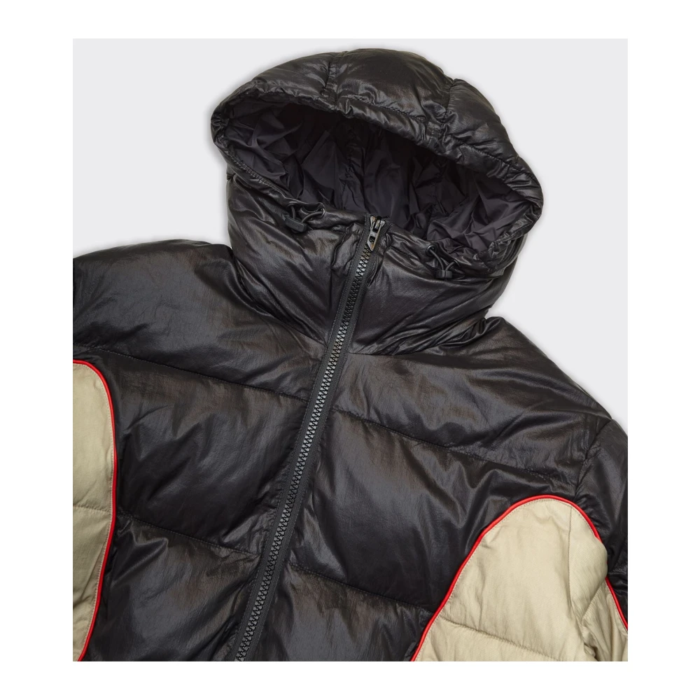 Diesel Zwarte Puff Jas Ostend Black Heren