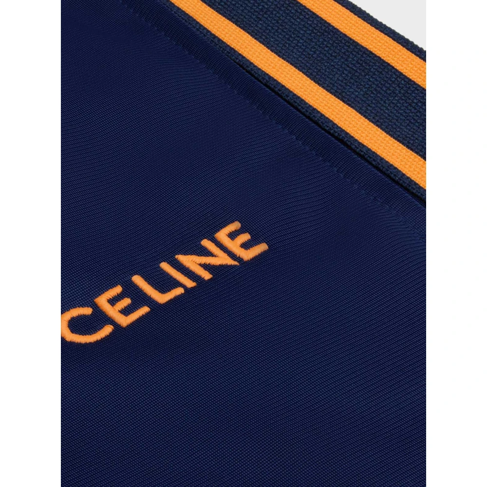 Celine Navy Orange Trainingspak Broek Multicolor Dames