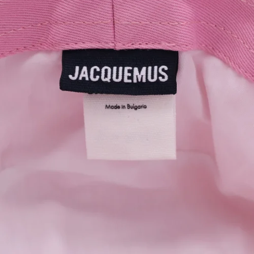 Jacquemus Canvas hats Pink Dames