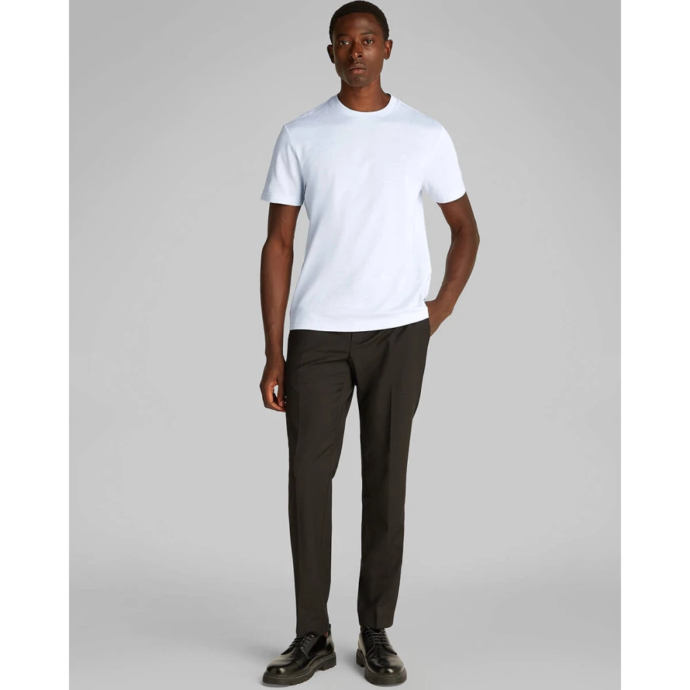 Calvin Klein Twee-Tone T-shirt Korte Mouw Blue Heren
