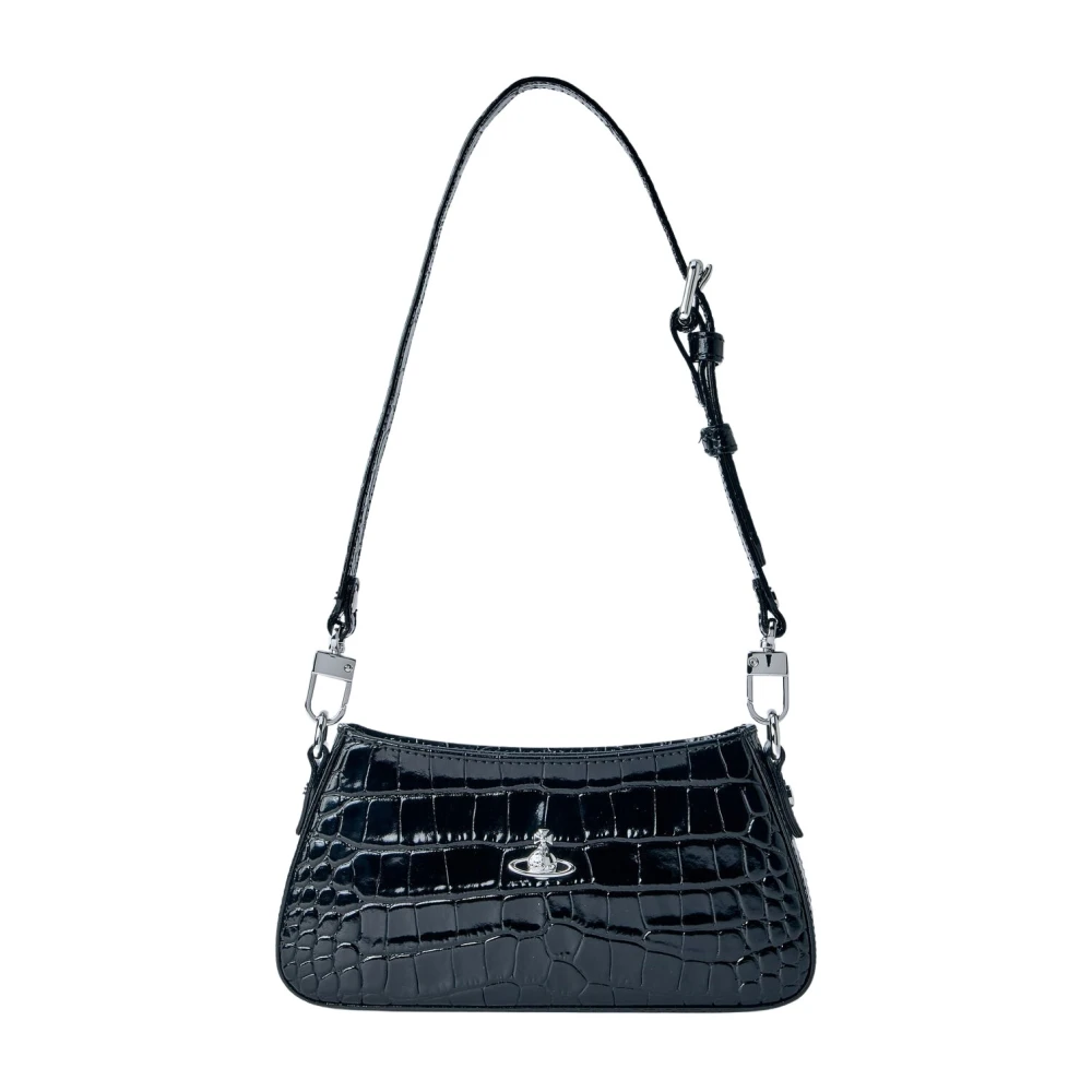 Vivienne Westwood Tasha Shoulder Phone Bag - Female - Shoulder Bags - Black - One Size - Bags
