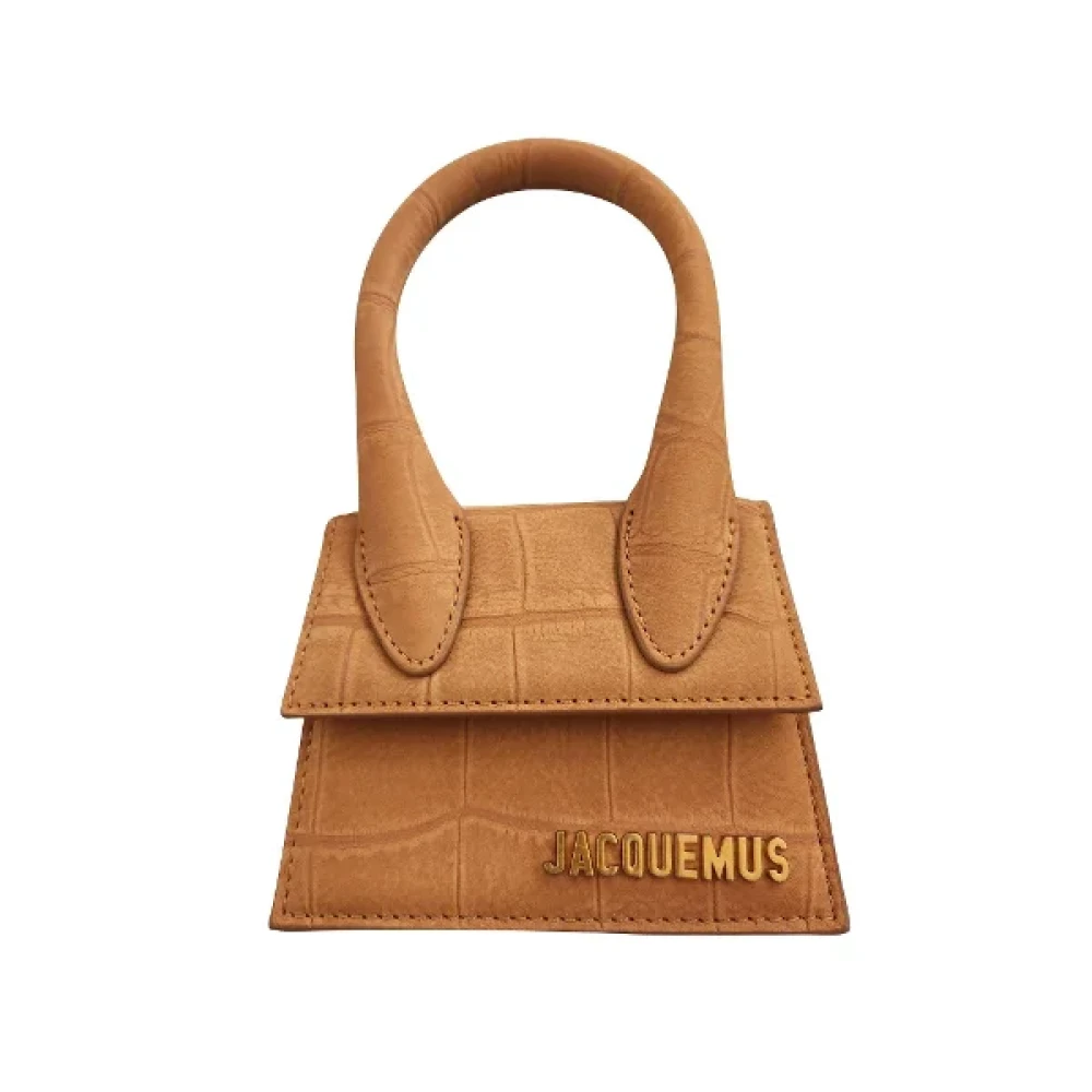 Jacquemus Pre-owned Leather shoulder-bags Brown Dames